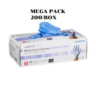 Nitrile Powder Free Exam Gloves 200/box